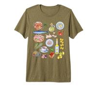 Europea Verano Limoncello Roma Italia Limones Portugal Oliva Camiseta Premium