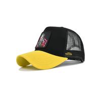 European and American clown printed baseball cap embroidery peaked cap mesh hat Batman personality printed curved brim sun visor