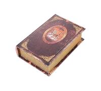 European Fake Book Simulation Book Model Home Ornaments for Decorations (The Deer Totem Size S Brown)