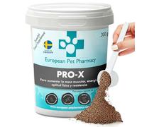 European Pet Pharmacy Pro-X Polvo de Proteínas para Perros con Insectos Secos - Comida Hipoalergénica para Perro Rica en Aminoácidos - Suplemento para Perros 1+ Años - Energía y Masa Muscular, 300g