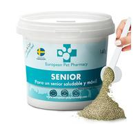 European Pet Pharmacy Senior Condroprotector Perros y Gatos Adultos, 140g, Polvo - MSM Glucosamina Condroitina Perro con Dolor Articular - Reparación y Cuidado Articulaciones Perros 7+ Años