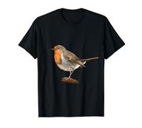 European Robin Redbreast Observación de aves Camiseta