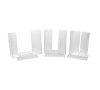 Europel Soporte Para Folletos 3 En 1 Ajustable Para A4 A5 1/3 A4 Transparente Acrílico Organizador Vertical Para Oficina