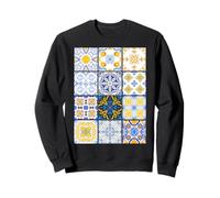 Europeo Portugués Azulejos Azulejos Portugal Vacaciones Mujeres Sudadera
