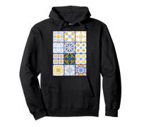 Europeo Portugués Azulejos Azulejos Portugal Vacaciones Mujeres Sudadera con Capucha