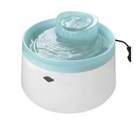 Europet Bernina 603-445785 Cascade - Dispensador de Agua (22 x 22 x 15 cm, Incluye Filtro de carbón, 12 V), Color Azul