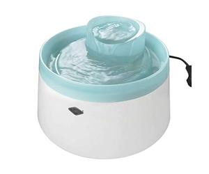 Europet Bernina 603-445785 Cascade - Dispensador de Agua (22 x 22 x 15 cm, Incluye Filtro de carbón, 12 V), Color Azul
