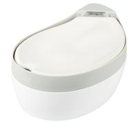 Europet Bernina Fuente De Agua Maya Para Perros 1,8L Cerámica Blanca/Gris