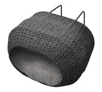 Europet Bernina Heizkörperkorb Sunrise Negro para Gatos Hasta 8 KG, 45x30x30 CM