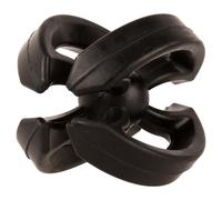 Europet Bernina Perros Juguetes de Cordón Tug Tumble Negro,11 ,5x10x9 CM,Stark