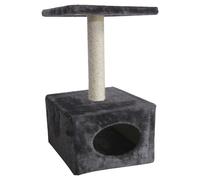 Europet Bernina Rascador Classic Abey Gris 30x30x60 Cm Para Gatos