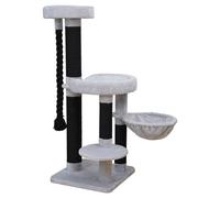 Europet Bernina Rascador Nairobi Gris/Negro 154x60 Cm Para Gatos De Felpa