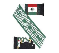 Euroscarves Bufanda de punto de fútbol de algodón reciclado de México, México, Fits all