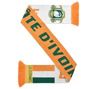Euroscarves Ivory Coast Costa de Marfil - Bufanda de punto de fútbol, marfil (Ivory Coast), fits all