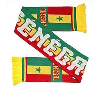 Euroscarves Senegal - Bufanda de punto de fútbol