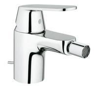 Grohe Eurosmart Cosmopolitan Mezclador monomando para bidé, proyección de 114 mm, juego de desagüe, 32839000
