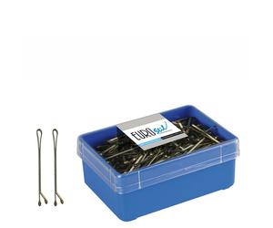 Eurostil - 01604 - Caja 300 Clips Bola Bronce 50 mm