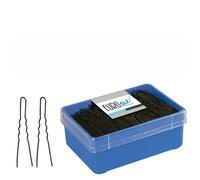 Eurostil - 01616/50 - Caja 400 Horquillas Invisibles Negra 55 mm