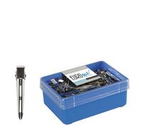 Eurostil - 01656 - Caja 120 Pinzas Pequeñas R91