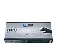 Eurostil - 02832 - Caja 20 Guantes Látex Negros S