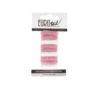 Eurostil Cabello Coleteros Mini-Rosa Blanco Pack 9Un