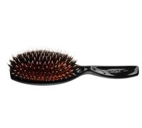 Eurostil Cepillo grande Cepillo con cerdas de jabalí extensión del pelo cepillo neumático Extention