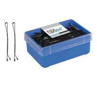 Eurostil Clips Negro 70 mm 150 uds
