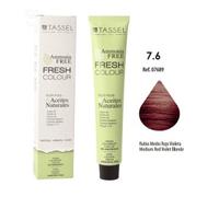 Eurostil Fresh Colour Crema Decolorante 7,6 Rubio Medio Rojo Violeta Sin Amoniaco 1Un