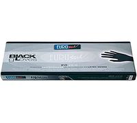 Eurostil Guantes Latex Negro TL 20uds