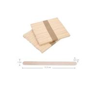 EuroStil Espátula Cera 100U 115X10X2, Único, Estándar