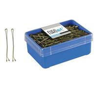 Eurostil Miniclips Bronce 25 mm 700 uds