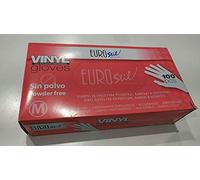 EuroStil, Negro, Guantes Vinilo Sin Polvo 100U Mediano/M (06690)