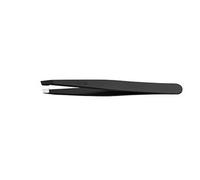 Eurostil Pinza de Depilar Inoxidable Negro 1 ud