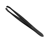 Eurostil Pinza Depilar 8cm Negra 1ud