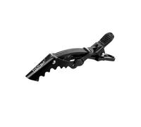 Pinzas para el Cabello Eurostil Negro 9 cm 4 Unidades