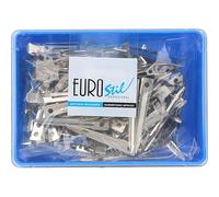 Eurostil Pinzas Mediana 120 uds