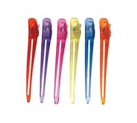 Eurostil Pinzas Metal-Plastico Grande Color 6uds