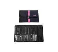 EUROSTIL Negro Profesional Set 9 PEINES 1UN Unisex Adulto, Único