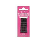 Eurostil Sabrina Clips 48 mm Negro 12 uds