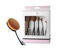 Eurostil Profesional Set 5 cepillos de maquillaje – Negro – Unisex (5 unidades)