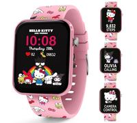 Euroswan Kitty - Reloj inteligente con correa impresa rosa para niños