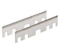 EUROTABAK 2 unidades peine raspador ancho de corte 1,3 mm para máquina cortadora de tabaco TC-100 - recambio de cortadora de tabaco, 10 cm de longitud