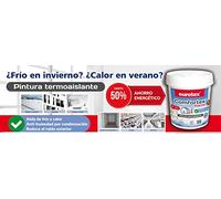 EUROTEX COMFORTEX THERMO 4l. de Última Tecnología. Termoaislante. Anticondensación. Antisonora. Pintura Para Interior y Exterior. Color Blanco