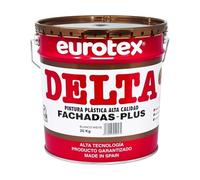 EUROTEX Pintura exterior Delta Fachadas Plus color Piedra Artificial, Formato - 20 kg.