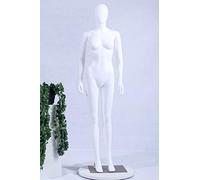 EurotonDisplay FC-7White blanco maniquí femenino movible blanco mate (hembra FC-7W)