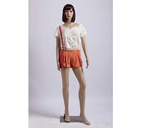 EurotonDisplay Maniquí femenino con 2 pelucas gratis, placa de metal SF-2 maniquí mujer