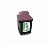 Eurotone Cartucho de Tinta Compatible para Lexmark 70XL 12A1970E reemplaza P120 P 122 X125 X125M X125PRO X4250 X4260 X4270 X4280-1x Black