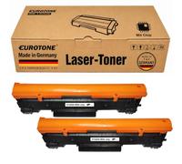 Eurotone Cartucho de tóner 142A con chip compatible con HP 142A W1420A 142X W1420X para HP LaserJet MFP M140w Toner LaserJet M110w M110 M140 M139w M139 (2 unidades)