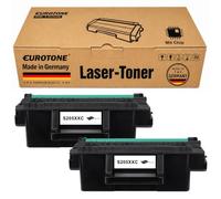 Eurotone Compatible con Samsung ML 3310 ML 3310D ML 3310ND ML 3710 ML 3710D ML 3710DW ML 3710N MLTD205L ELS MLT D205S MLT D205L MLT D205L D205S ELS XXL Black (2 x Negro)