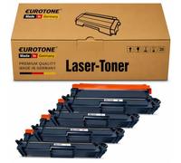Eurotone TN821 Tóner compatible con Brother TN-821 TN-821XLBK Reemplazo para impresora Brother HL-L9430CDN HL-L9470CDN MFC-L9630CDN MFC-L9670CDN MFC-L9670CDN MFC-L9630CDN (negro, cian, amarillo